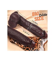 Uzaktan Kumandalı Gerçekçi Dildo Vibratör Siyahi Dildo 8 Farklı Titreşim Modeli 6 inç 16 cm uzunluk