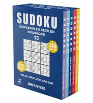 Sudoku Dünyanın En Sevilen Bulmacası 5 Kitap Set