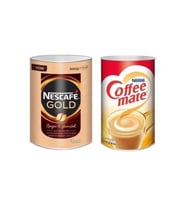 Nescafe Gold 900 gr Teneke Kutu + Coffee Mate 2000 gr Teneke Kutu kahve Kreması