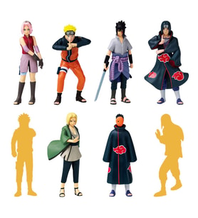 Naruto 8'li Koleksiyon Figür Seti Model 2