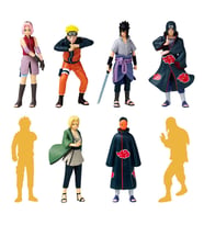 Naruto 8'li Koleksiyon Figür Seti Model 2