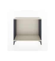 Arges Şifonyer 88x30x80 Antrasit-Aytaşı