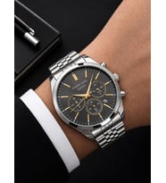 Frank Alex Design Erkek Kol Saati Çelik Kordon Takvimli Kadran Şık Premium 2 Yıl Garantili E07273.4