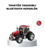 Mey İthalat® Traktör Tasarımlı Bluetooth Hoparlör 12W Tws Destekli Nostaljik Model