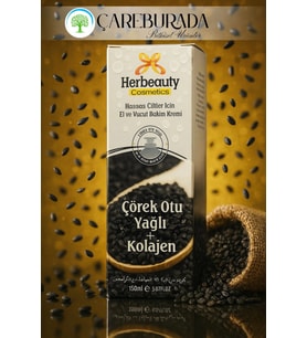 HerBeauty - Çörekotu Yağı &  Kolajen El ve Vücut Bakım Kremi 150 Ml