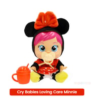Cry Babies Love & Care Minnie Bebek