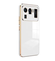 Xiaomi Mi 11 Ultra Kılıf Volet Silikon - Beyaz
