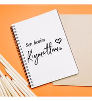 Sevgili Tasarımlı Defter