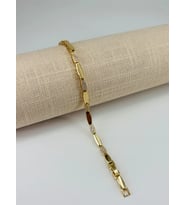 Renk Pirinç Cm Bileklik 17+2 Cm - Kbl0519