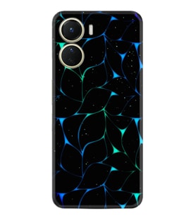 Vivo Y16 Kılıf Silikon Desen Özel Seri Naif Çizgiler 1680