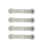Beşik Sallama Aparatı Beyaz Bebek Beşiği Iki Somun Arası 15,5 Cm vidasız