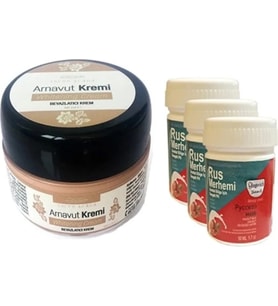 Süper Three Brand Arnavut Kremi1 Adet + Rus Merhemi 50 ml 3 Adet