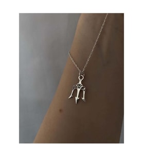 Poseidon Kılıcı 925 Ayar Gümüş Kolye