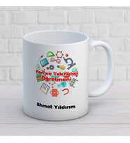 Kişiye Özel Meslek Fen ve Teknoloji Öğretmeni Hediyelik Kupa Bardak