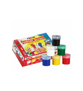 Fatih Parmak Boyası 25 ML 6 Renk (60 Paket) (Karışık)