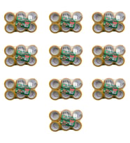 Hasbros Bant Şeffaf Koli Bandı / 45 mm x 100 YRD - 91 Metre / 6'lı 10 Paket - 60 Rulo