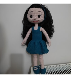Amigurumi kız bebek