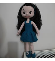 Amigurumi kız bebek