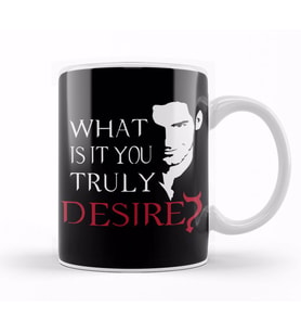 What is it You Truly Desire Lucifer 03 Kupa Bardak Porselen