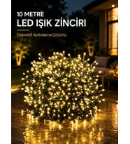 10 Metre Gün Işığı Led Işık Hafif Ve Taşınabilir Özel Günler İçin