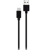 Philips 3A 45W UsbA to Type-C Hızlı Şarj ve Data Kablosu 1.2Metre Siyah DLC3541A/00