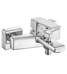 Eca Royal Krom Renk Kireç Kırıcılı Gizli Perlatör Banyo Bataryası
