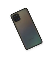 Samsung Galaxy A81 / Note 10 Lite Kılıf Montreal Silikon Kapak - Siyah