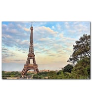Cakatablo  Eyfel Kulesi Paris Uzak Manzara MDF Tablo