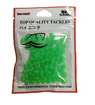Sea Horse Fosforlu Yumuşak Boncuk 5*8mm (50 Adet) - Yeşil