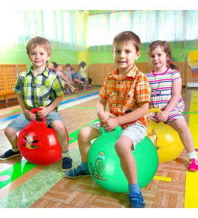 Kulplu Zıplama Ve Pilates Topu
