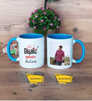 Diyaliz Teknikeri Kupa Bardak Mavi Fotoğraflı Diyaliz Teknikerine Hediye