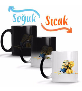 Minion Minions 02 Sihirli Kupa Bardak Porselen
