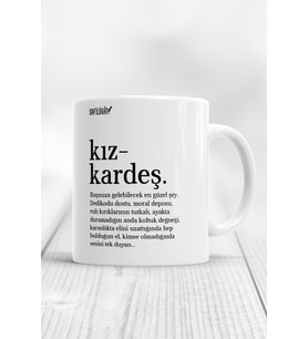 Kız Kardeş 2 Kupa Bardak