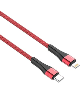 Lexroo ZR-LC961 PD To Lightning Kablo - Kırmızı