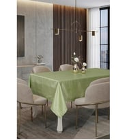 Kristal Monoray Kumaş Mint Yeşili Masa Örtüsü Dikdörtgen 140x200 Cm  462 (Standart)