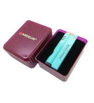 Ardeur® Valen Turkuaz Yeşil Kişiye Özel İsimli Çakmak Hediyelik Kutusunda