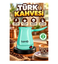 Elektrikli Türk Kahvesi Makinesi 700 Watt 4 Fincan Kapasiteli Plastik Cezveli