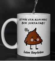 Komik - Esprili Kupa Bardak İsim Soyisim Yazılı Tasarımlı Komik Kupa Bardak