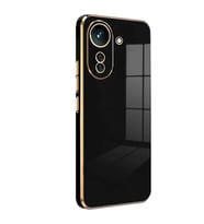 Xiaomi Redmi 13c Kılıf Volet Silikon - Siyah
