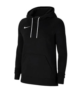 Nike W Nk Flc Park20 Po Hoodie Kadın Siyah Futbol Sweatshirt CW6957-010