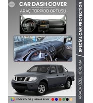 NISSAN NAVARA D40 (2005-2015) Torpido Örtüsü Panel Koruma Araca Özel UV Koruma Kaymaz Kolay Montaj