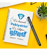 Psikiyatrist Babalara Hediye Defter ve Kalem