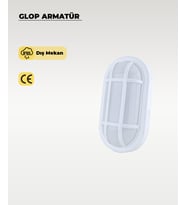 30W Meda Led Armatür Beyaz Kasa 3200K Sarı Işık (Günışığı)