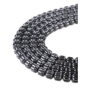 6X6 MM Hematit Taşı Dizi - DZ4279 (Siyah)