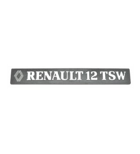 Reanaul 12 TSW Arka Bağaj yazısı