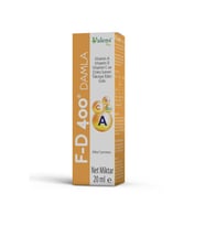 F-D 400 Damla Multivitamin Ve Çinko İçeren Takviye Edici Gıda 20 ml