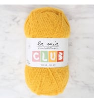 La Mia Club Hardal El Örgü İpi - 619