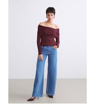 LCW Vision İndigo Baggy Fit Kadın Jean Pantolon