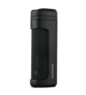 Quantoro 3 Torch Pürmüz Siyah Metal Puro Çakmağı