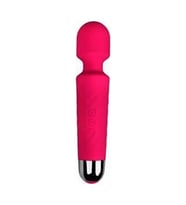 Female Wand Massager Şarjlı Vibratör - Pembe